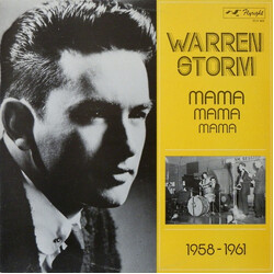 Warren Storm Mama Mama Mama 1958 - 1961 Vinyl LP USED