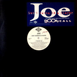 Joe Don't Wanna Be A Player USED VINYL 12INCH 33 S RPM PROMO