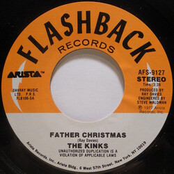 The Kinks Father Christmas / (Wish I Could Fly Like) Superman USED VINYL 7INCH 45 RPM REISSUE