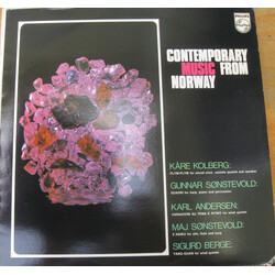 Kåre Kolberg / Gunnar Sønstevold / Karl Andersen / Maj Sønstevold / Sigurd Berge Contemporary Music From Norway Vinyl LP USED