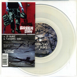 Green Day 21 Guns USED VINYL 7INCH 45 RPM SINGLE LIMITED EDITION