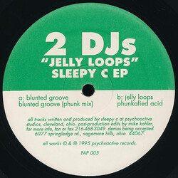 2DJS / Sleepy C Jelly Loops EP USED VINYL 12INCH 33 S RPM EP