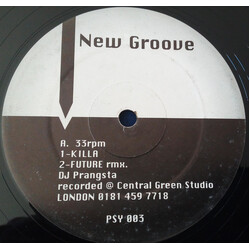 Prangsta New Groove USED VINYL 12INCH 33 S RPM 45 RPM