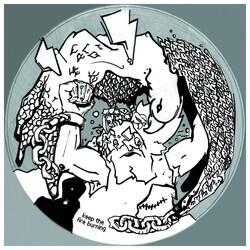 Brosda Tkpunch / Wante / I.N.D. (4) Keep The Fire Burning USED VINYL 12INCH 33 S RPM 45 RPM