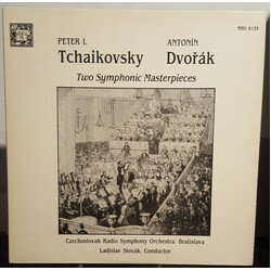 Pyotr Ilyich Tchaikovsky / Antonín Dvořák / Slovak Radio Symphony Orchestra / Ladislav Slovák Two Symphonic Masterpieces Vinyl LP USED
