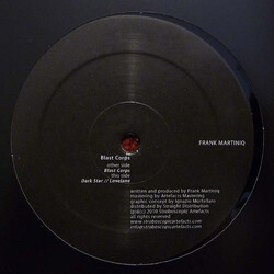 Frank Martiniq Blast Corps USED VINYL 12INCH 33 S RPM