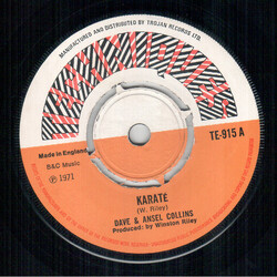 Dave & Ansel Collins Karaté USED VINYL 7INCH 45 RPM