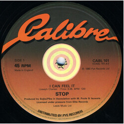 Stop (10) I Can Feel It USED VINYL 12INCH 45 RPM