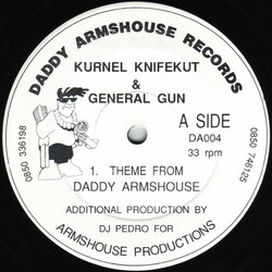 Kurnel Knifekut & General Gun Theme From Daddy Armshouse USED VINYL 12INCH 33 S RPM
