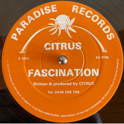Citrus Fascination / Frantic USED VINYL 12INCH 45 RPM