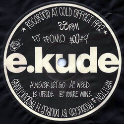 e.kude Never Let Go USED VINYL 12INCH 33 S RPM PROMO