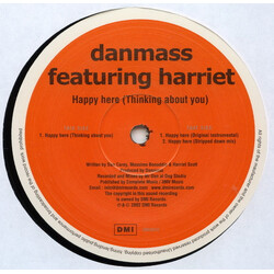 Danmass / Harriet Scott Happy Here (Thinking About You) USED VINYL 12INCH