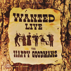 The Happy Goodman Family Wanted Live Vinyl LP USED