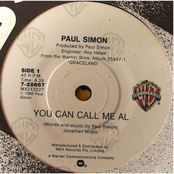 Paul Simon You Can Call Me Al USED VINYL 7INCH 45 RPM