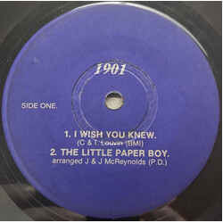 1901 I Wish You Knew USED VINYL 7INCH 45 RPM EP