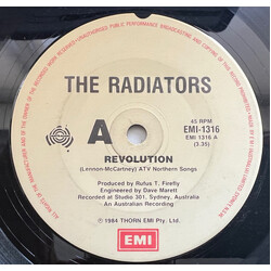 The Radiators (2) Revolution USED VINYL 7INCH 45 RPM SINGLE