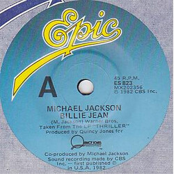Michael Jackson Billie Jean USED VINYL 7INCH SINGLE 45 RPM