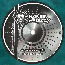 Uzi (7) Sound Of Tekos EP USED VINYL 12INCH 45 RPM EP LIMITED EDITION