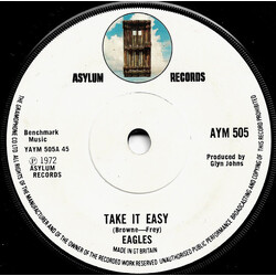 Eagles Take It Easy USED VINYL 7INCH 45 RPM