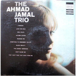 Ahmad Jamal Trio The Ahmad Jamal Trio Vinyl LP USED