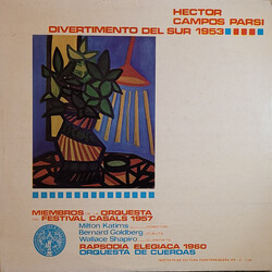 Héctor Campos Parsi Divertimento Del Sur 1953 Vinyl LP USED