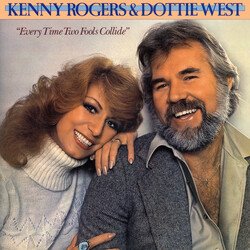 Kenny Rogers / Dottie West Every Time Two Fools Collide Vinyl LP USED