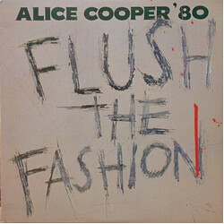 Alice Cooper Flush The Fashion Vinyl LP USED