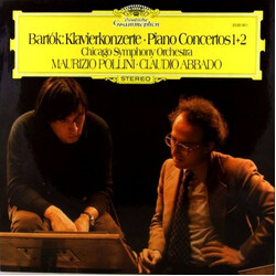 Béla Bartók / Maurizio Pollini / Claudio Abbado / The Chicago Symphony Orchestra Klavierkonzerte = Piano Concertos 1 + 2 Vinyl LP USED