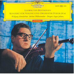 Ludwig van Beethoven / Wolfgang Schneiderhan / Berliner Philharmoniker / Eugen Jochum Konzert Für Violine Und Orchester D-dur Op. 61 Vinyl LP USED