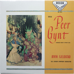 Edvard Grieg / Øivin Fjeldstad / The London Symphony Orchestra Grieg: Peer Gynt (Incidental Music To Ibsen's Play) Vinyl LP USED