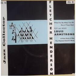 Fletcher Henderson And His Orchestra Plus And Minus Louis Armstrong USED VINYL 7INCH 45 RPM EP MONO