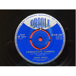 Maxine Daniels Passionate Summer USED VINYL 7INCH 45 RPM SINGLE MONO