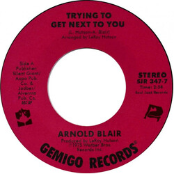 Arnold Blair Trying To Get Next To You / I Won The Big Deal (This Time) USED VINYL 7INCH 45 RPM REISSUE