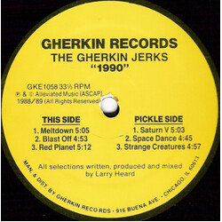 Gherkin Jerks 1990 USED VINYL 12INCH 33 S RPM