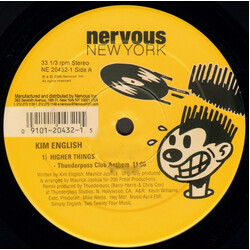 Kim English Higher Things (The Thunderpuss Anthem Mix) USED VINYL 12INCH 33 S RPM