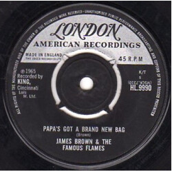 James Brown & The Famous Flames Papa's Got A Brand New Bag USED VINYL 7INCH 45 RPM SINGLE