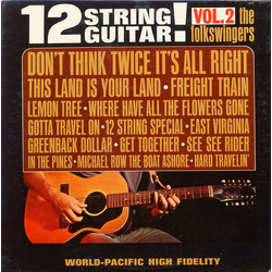 The Folkswingers 12 String Guitar! Vol. 2 Vinyl LP USED