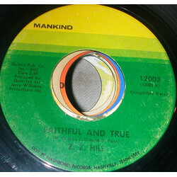 Z.Z. Hill Faithful And True USED VINYL 7INCH SINGLE