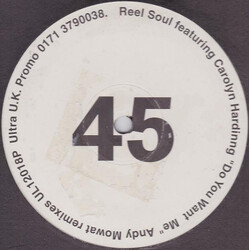 Reel Soul Do You Want Me (Andy Mowat Remixes) USED VINYL 12INCH 45 RPM PROMO