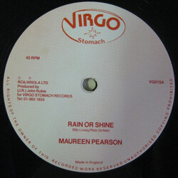 Maureen Pearson Rain Or Shine USED VINYL 12INCH 45 RPM