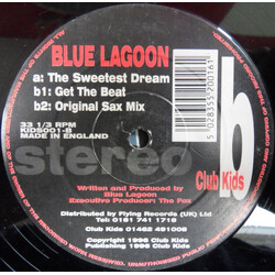 Blue Lagoon The Sweetest Dream USED VINYL 12INCH 33 S RPM