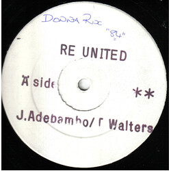 Trevor Walters / Jean Adebambo Re United USED VINYL 12INCH 45 RPM WHITE LABEL