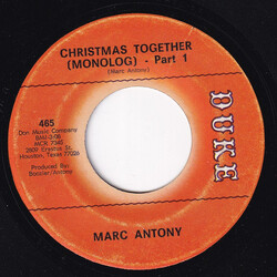 Marc Antony (5) Christmas Together (Monolog) USED VINYL 7INCH 45 RPM
