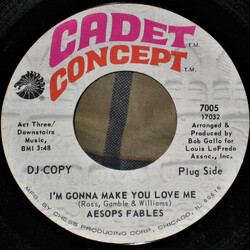 Aesop's Fables I'm Gonna Make You Love Me / They Go Out And Get It USED VINYL 7INCH 45 RPM PROMO STYRENE