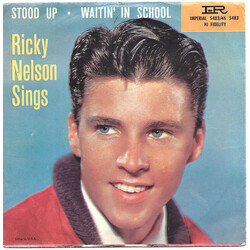 Ricky Nelson (2) Stood Up / Waitin' In School USED VINYL 7INCH 45 RPM SINGLE
