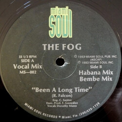The Fog Been A Long Time USED VINYL 12INCH 33 S RPM