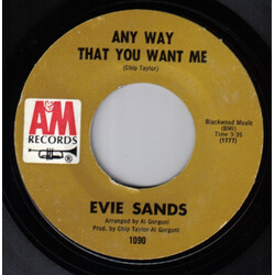 Evie Sands Any Way That You Want Me USED VINYL 7INCH SINGLE