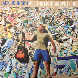 Jack Johnson All The Light Above It Too Vinyl LP USED