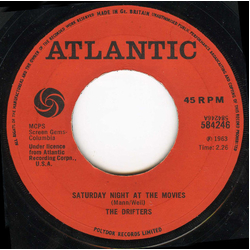The Drifters Saturday Night At The Movies Vinyl 7" USED