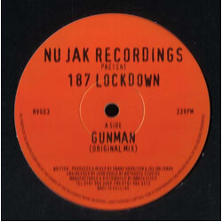 187 Lockdown Gunman / Playin' Around USED VINYL 12INCH 33 S RPM